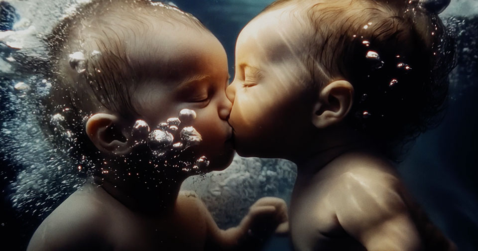 Ai Production frame kiss